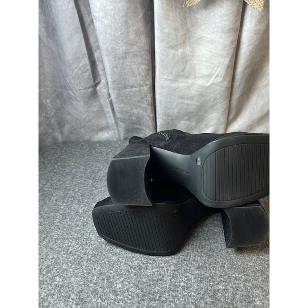 Kenneth Cole New York Womens Bri Stretch Boot Black Mid-Calf Boots Size 8.5 - Picture 6 of 10